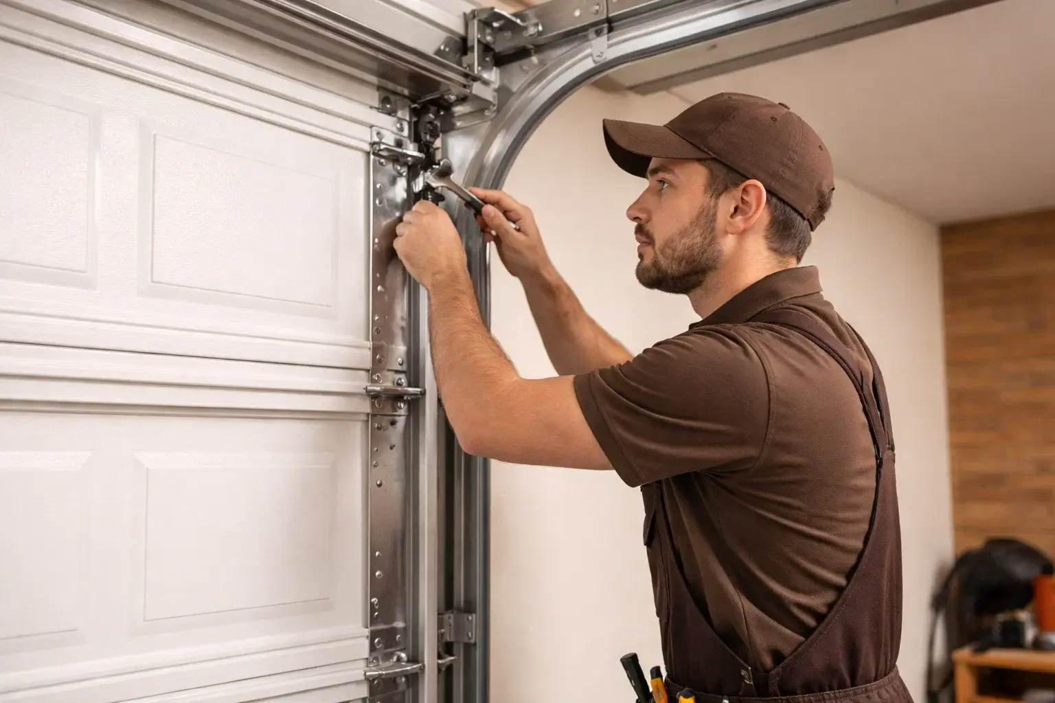 Professional garage door roller installation ensuring safe and smooth door operation in Denver