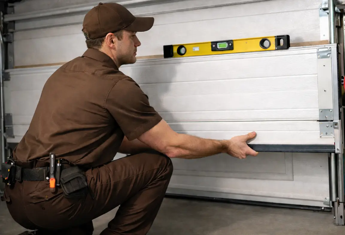 Garage door balance testing service